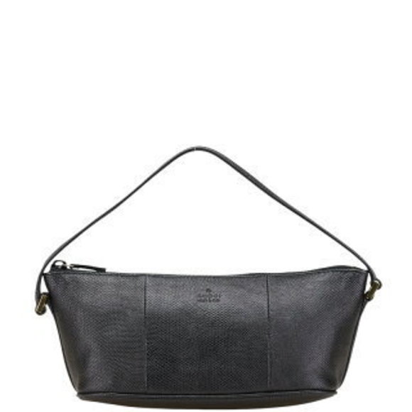 Gucci Accessory Pouch Black Lizard Leather - Picture 1 of 8